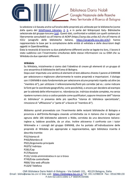File:Relazione MAB2022 Progetto GLAM NILDE BIBLIO DARIONOBILI.pdf
