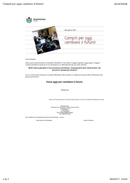File:II° ROUND Mail campagna scuole per chi ha aperto i round.pdf
