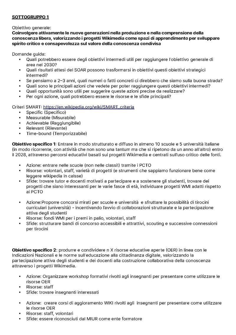 Strategia 2026-2030 - Incontri di gruppo (agosto-settembre 2025) - Scuole e università.pdf