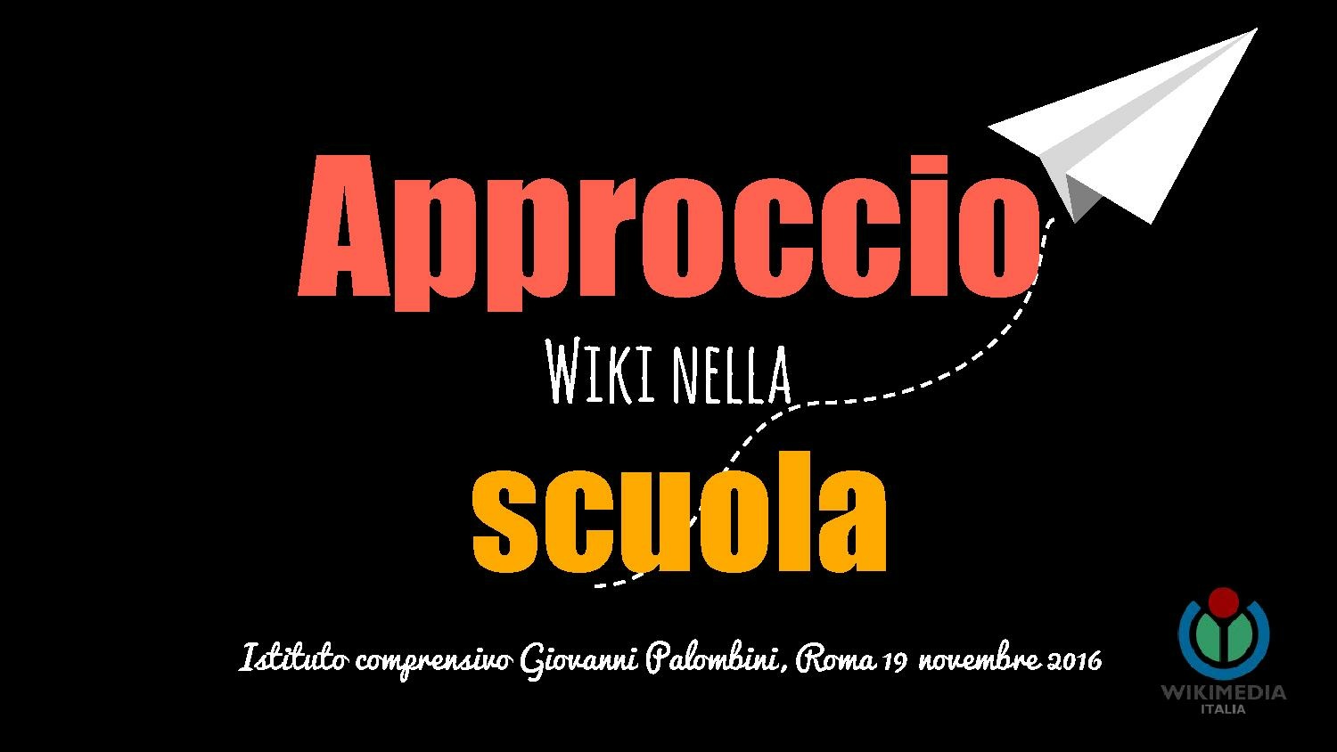 Approccio wiki nella scuola