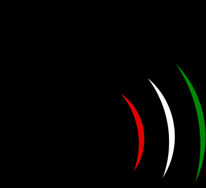 File:WikiAtHome rosso bianco verde.svg