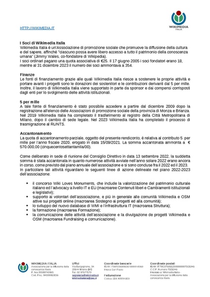 File:Rendiconto accantonamento 5permille AF2020.pdf