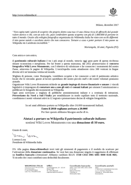 File:Lettera per donatori con cartolina campagna natale 2017.pdf