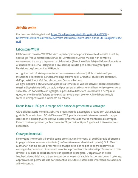 File:Primo bando per i progetti dei volontari 2022 - Relazione WikiW.pdf