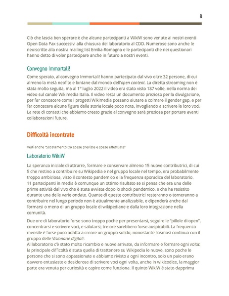 File:Primo bando per i progetti dei volontari 2022 - Relazione WikiW.pdf