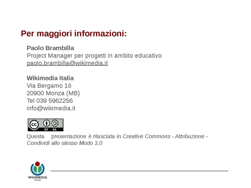 File:Wikimedia e scuola, presentazione generale 2015.pdf