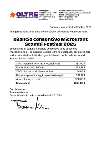 File:Bilancio consuntivo Scambi Festival 2025 per Microgrant.pdf