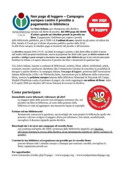 File:Volantino Non pago di leggere Partecipare.pdf