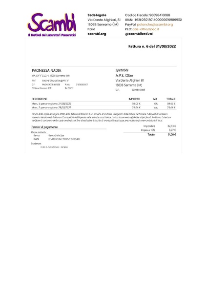 File:Scambi Festival 2022 - Rendicontazione spese.pdf