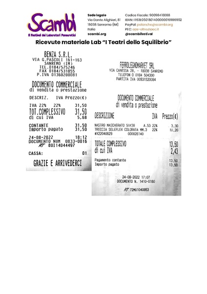 File:Scambi Festival 2022 - Rendicontazione spese.pdf