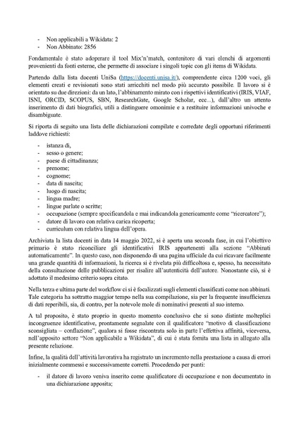 File:Relazione progetto IRIS UniSa in Wikidata.pdf