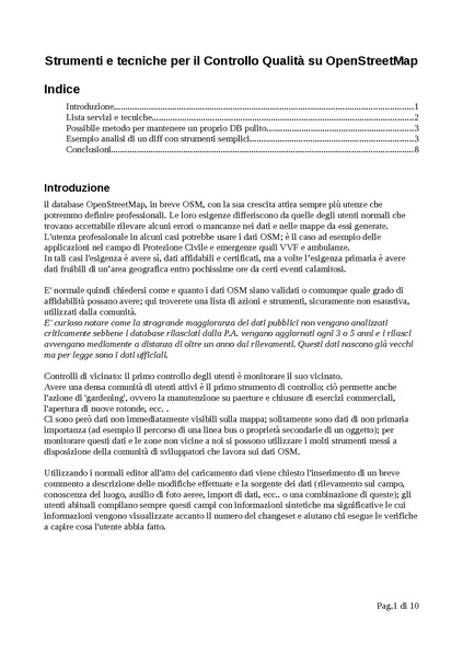 File:QA OpenStreetMap - esempi di strumenti e tecniche di monitoraggio.pdf