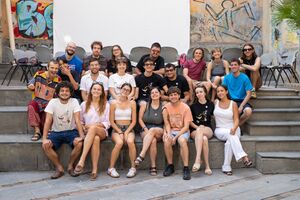 Foto di gruppo staff + volontariз Scambi Festival 2025